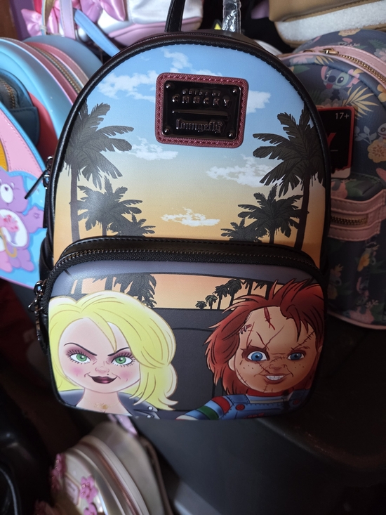 Loungefly Handbags - Chucky And Tiffany Loungefly Backpack. Rare Find.